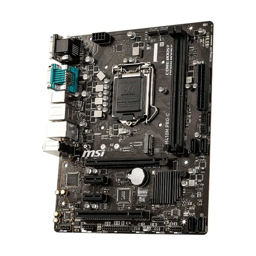 MSI Motherboard H410M PRO-C DDR4 For Intel 10th Gen view 4